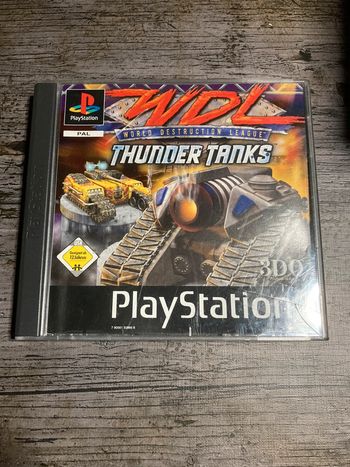 World destruction league Tanks Jeu PS1 sans notice Allemand Sony