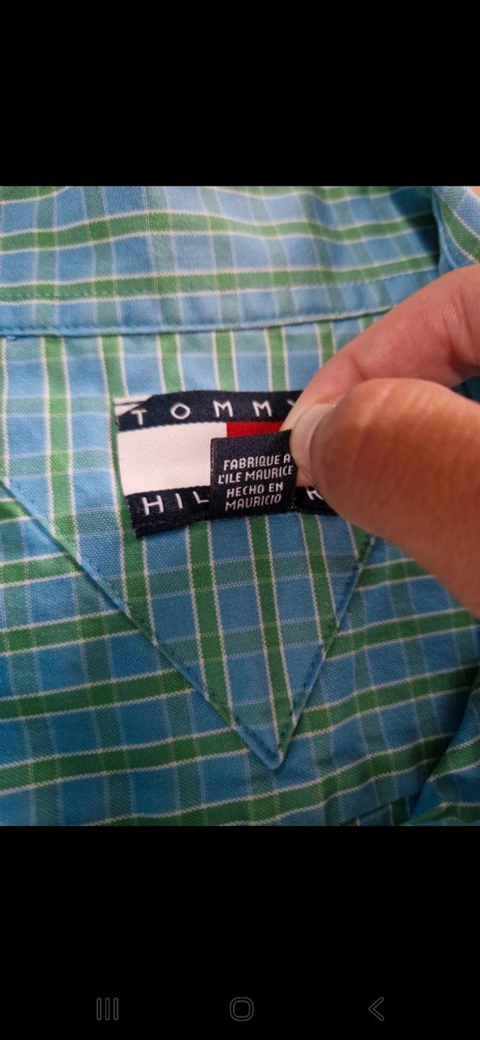 Chemise à manches courtes Tommy Hilfiger vintage 2006 - photo numéro 6