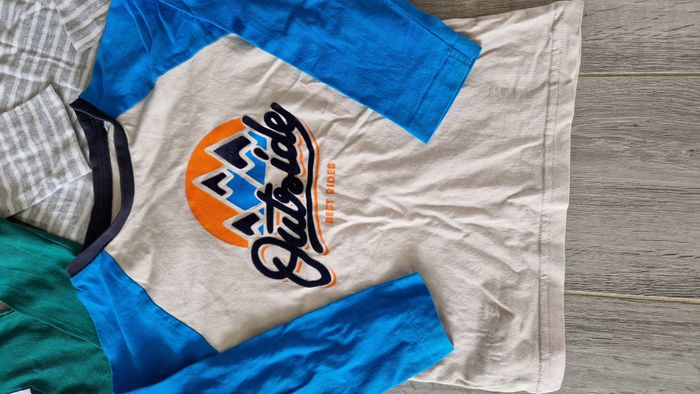 Lot de 5 tee shirt manches longues, taille 5 ans - photo numéro 2