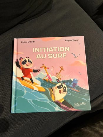 Livre pour enfants macdo esprit sportif initiation au surf