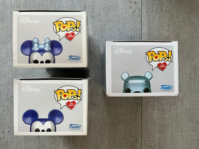 Lot 3 figurines Funko pop édition SE Disney - photo numéro 2