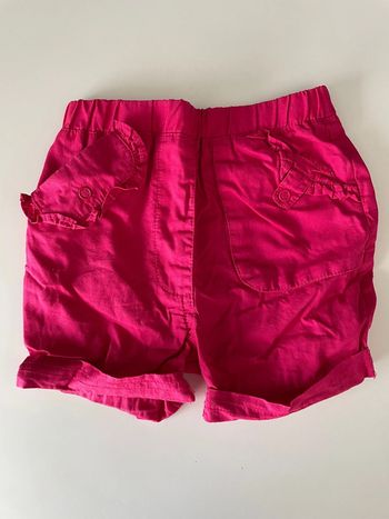 Short  bébé rose