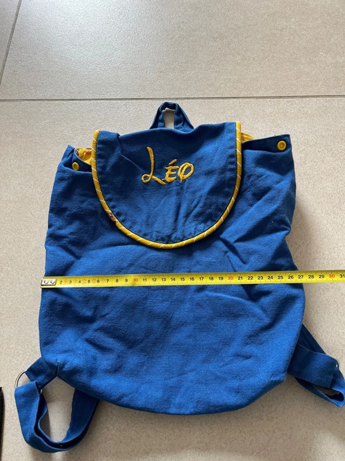 Sac à dos bleu - photo numéro 7