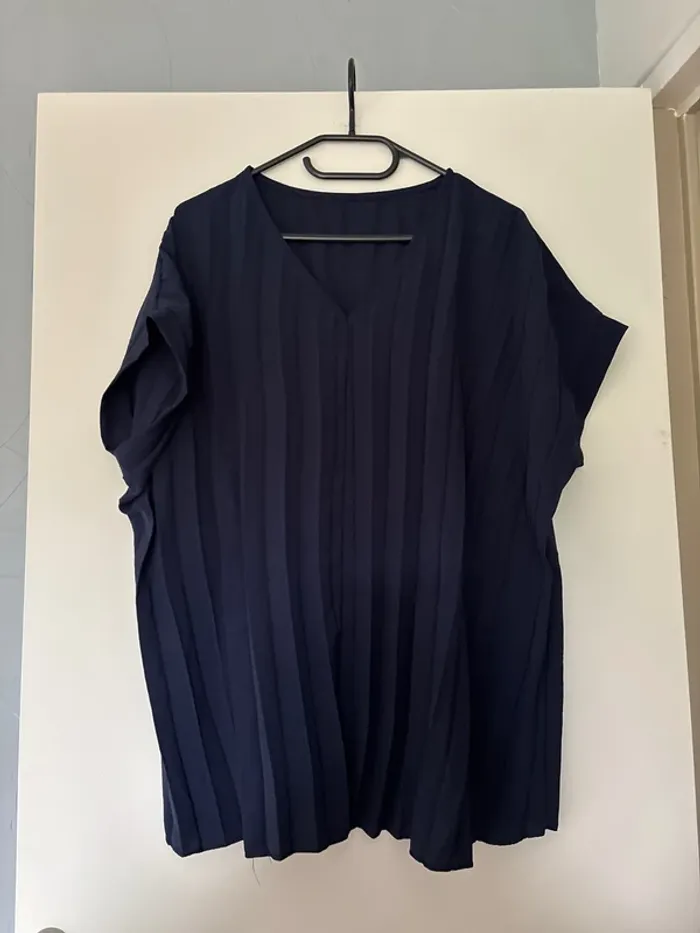 Blouse plissée
