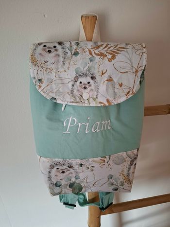 Sac à dos hérisson 