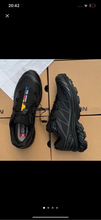Basket Salomon XT-6 noir 44
