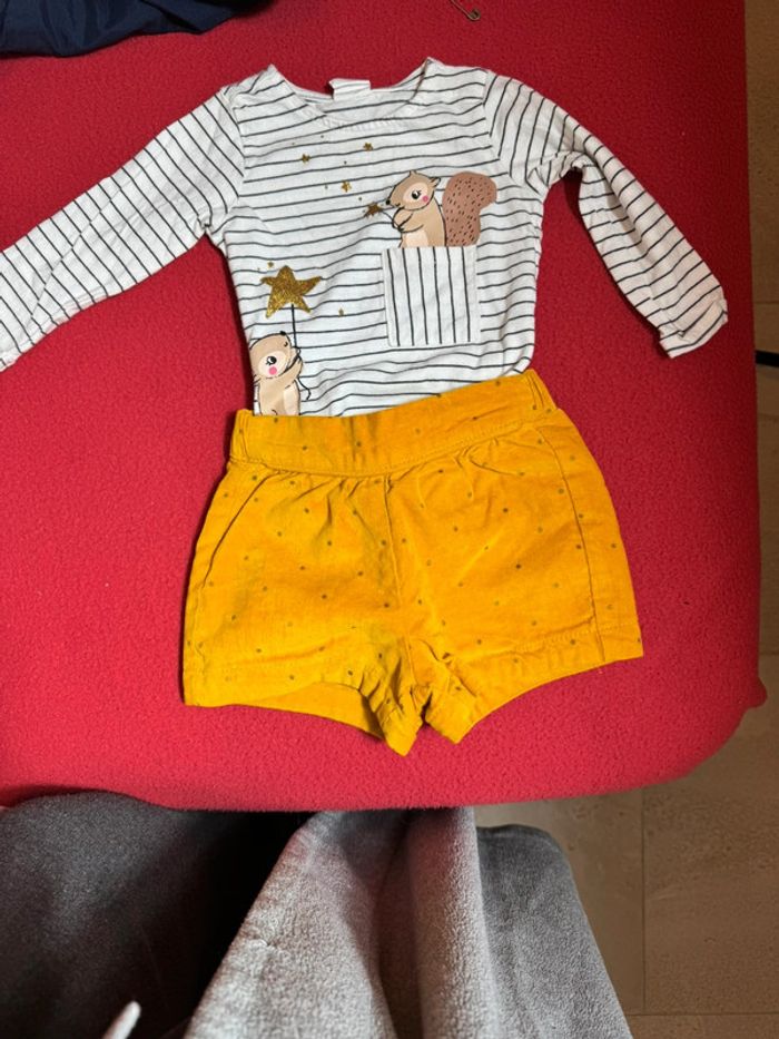 lot de 8 vêtements une partie neuf 3/6 mois