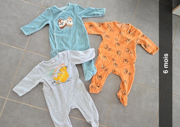 Lot de 3 pyjamas
