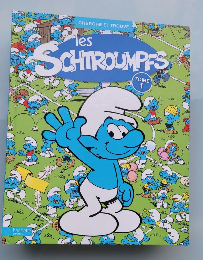 Grand cherche et trouve : Les Schtroumpfs, Tome 1 - photo numéro 2
