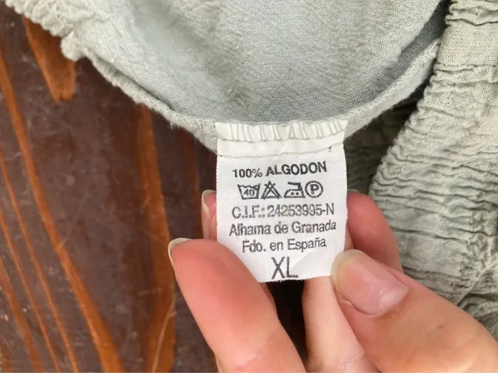 Pantalon kaki Amaro Jeans taille élastique - photo numéro 2