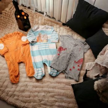 Lot pyjamas  légers 3 mois brioche