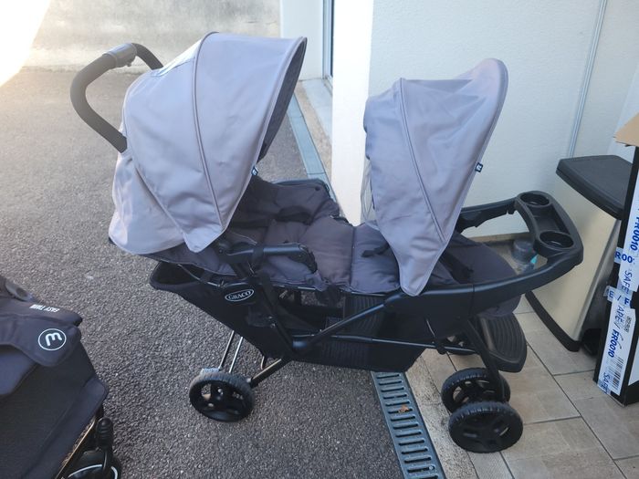 Poussette double graco