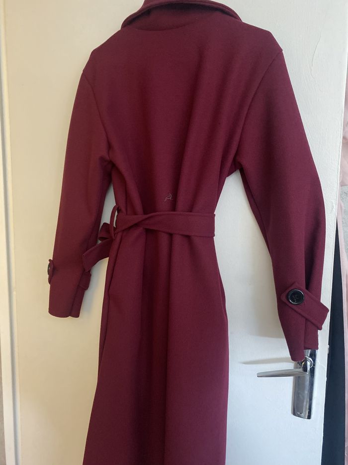 Manteau bordeaux