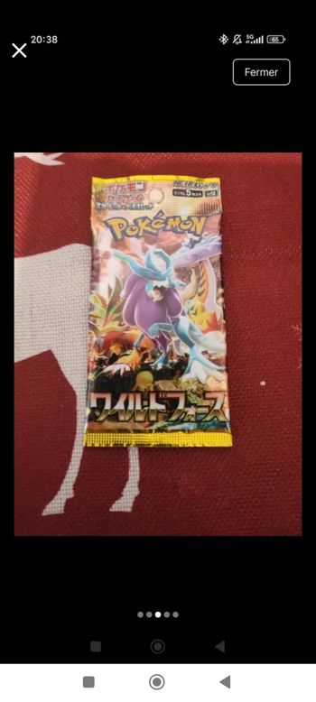 Booster Pokémon version japonais
