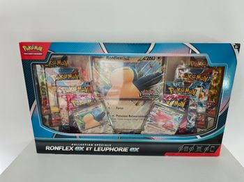 Coffret ronflex et Leuphorie pokémon 