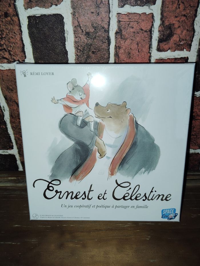Jeu de société Ernest et Célestine