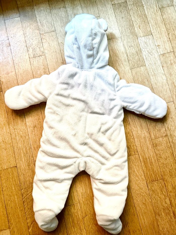 Combinaison pilote Ours polaire - 0/3 mois ❄️ - photo numéro 2