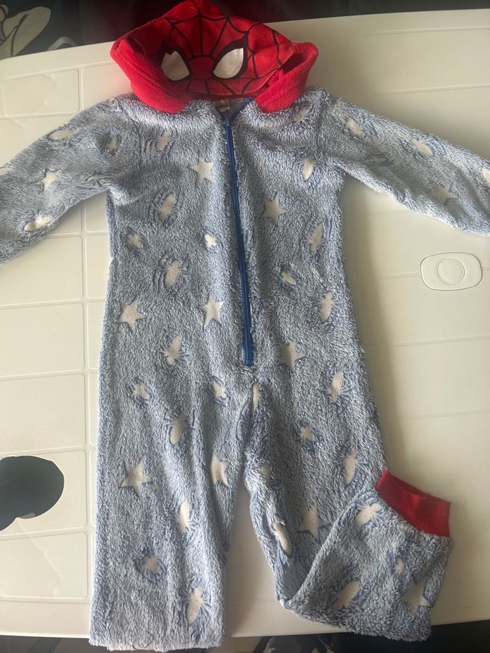 Pyjama grenouillère Spiderman