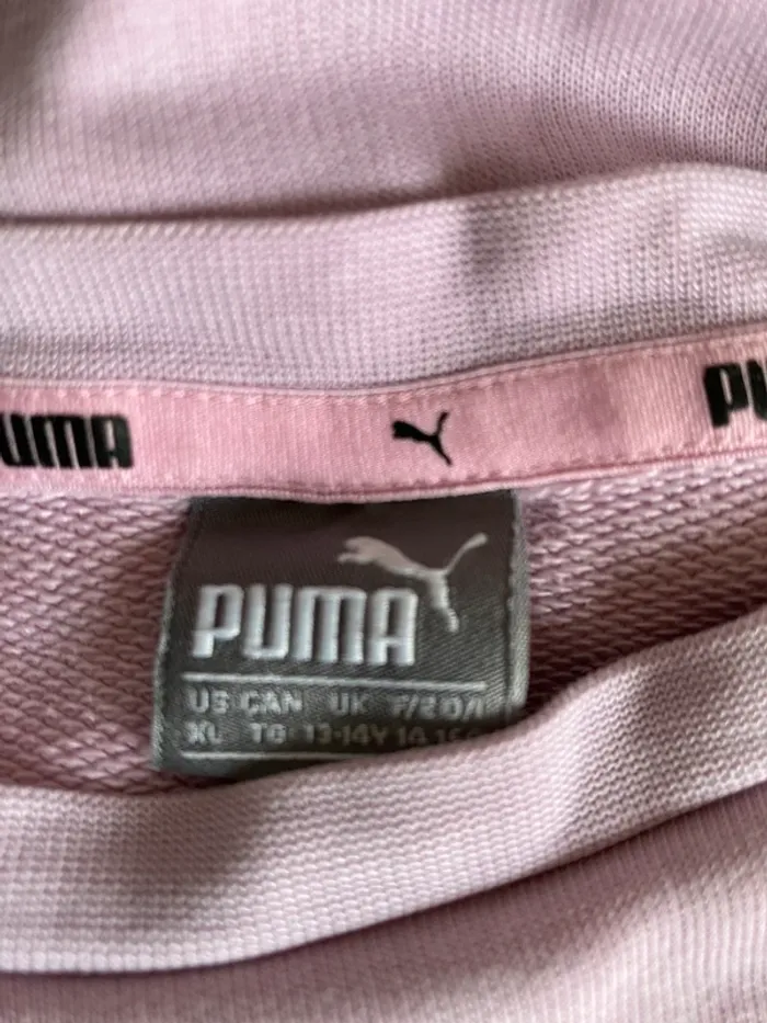 Sweat puma fille rose taille 13 14 ans - photo numéro 4