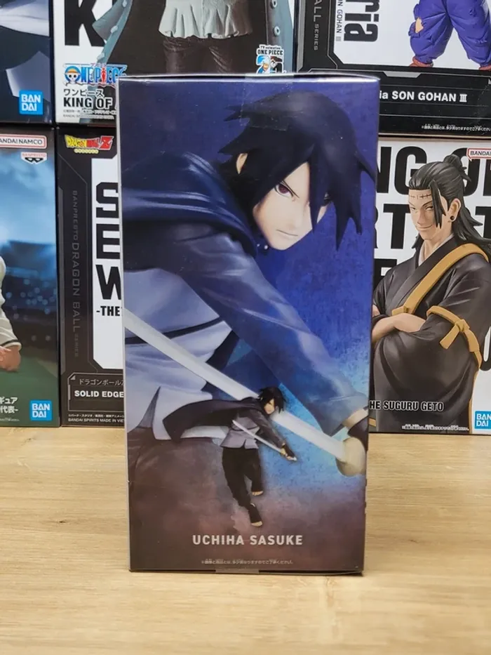 Figurine Boruto Naruto New Generations Uchiha Sasuke Vibration Stars Banpresto Bandai - photo numéro 4