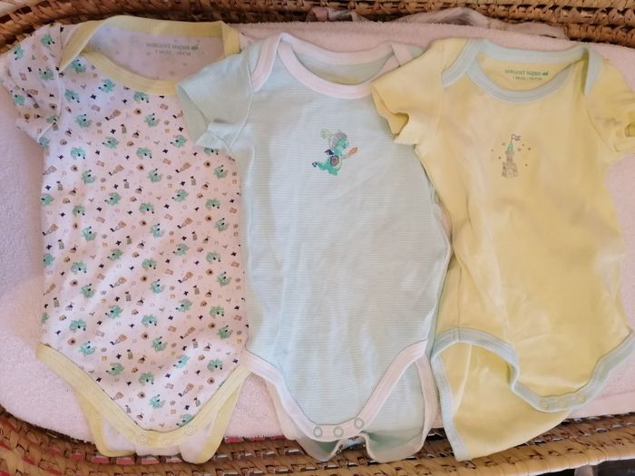 Lot 3 bodies Sergent Major 3mois