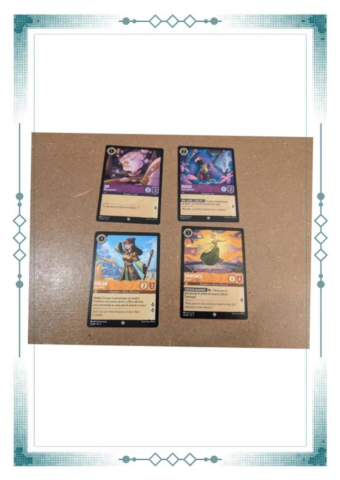 Lot Carte Lorcana Chapitre 2 - photo numéro 2