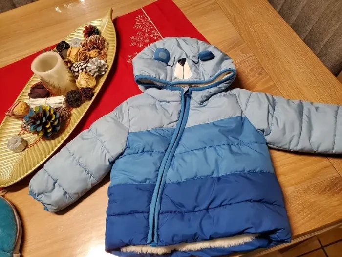 Veste matelassée fourrure DPAM 18 mois - photo numéro 2