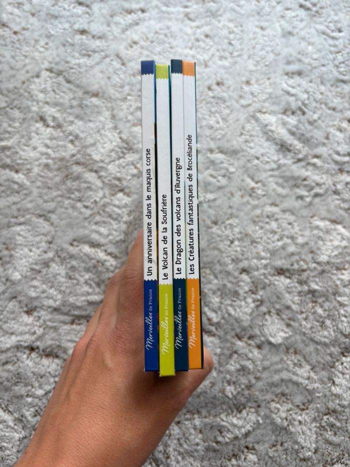 Lot de 4 livres McDo neufs merveilles de France - photo numéro 3