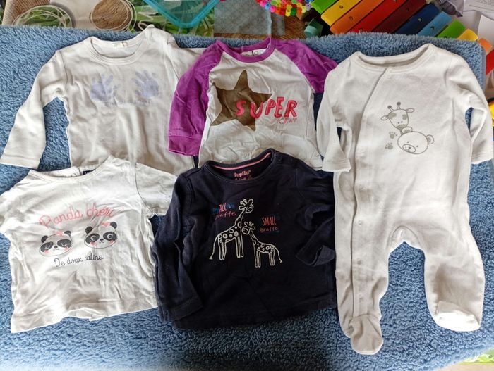 Lot 3 mois fille