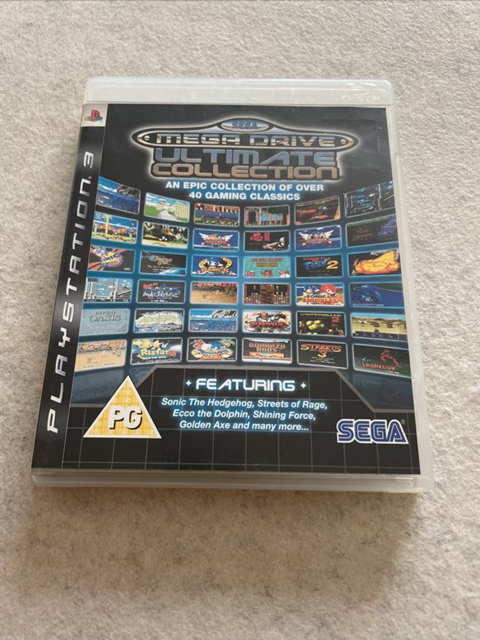 Sega Mega Drive Ultimate Collection Jeu PS3 Playstation 3 Comme Neuf - photo numéro 1