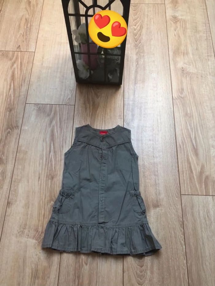 Robe kaki 18mois Tissaia