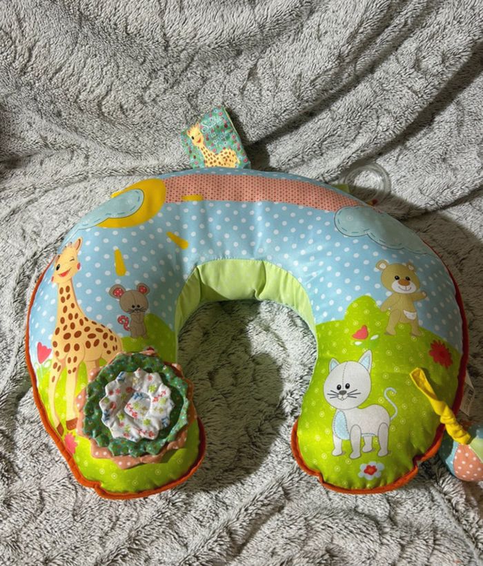 Coussin cale bébé éveil & repos Sophie la Girafe - photo numéro 5