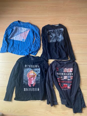 Lot 4 tee shirt 14 ans