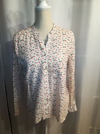 Chemise Zara avec motifs chiens, taille M, TBE