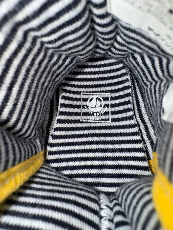 🌸Bottes pluie bébé Petit bateau jaune marin - photo numéro 7