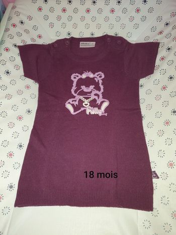Tee-shirt long 18 mois