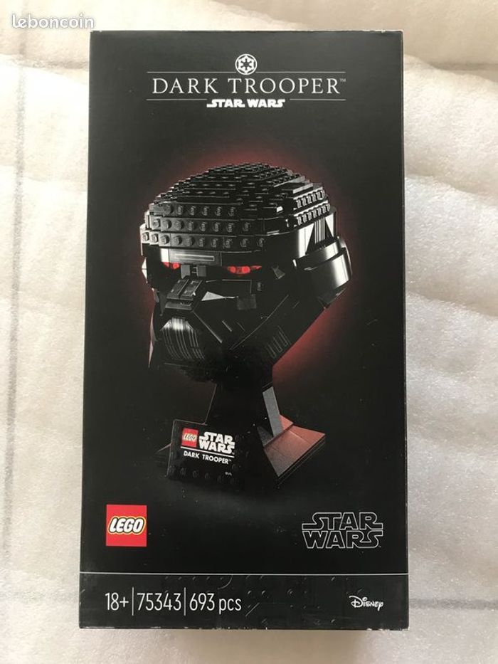 Lego Star Wars 75343 Le casque du Dark Trooper