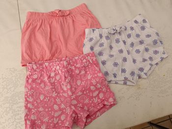 Lot short coton