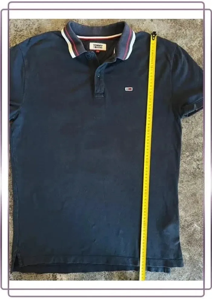Polo manches courtes homme Tommy Hilfiger L Maniche corte uomo Men short-sleeved shirt Polo Herren - photo numéro 6