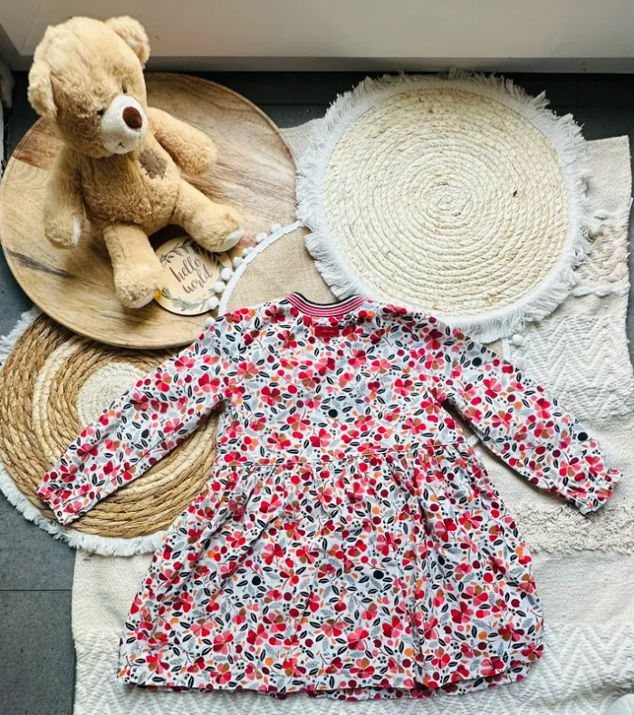Robe Catimini 18M rouge - photo numéro 3