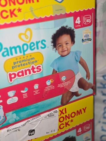 Couches pampers 