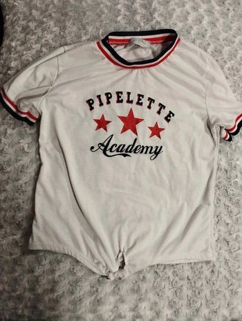 T-shirt imprimé Pipelette academy 14 ans