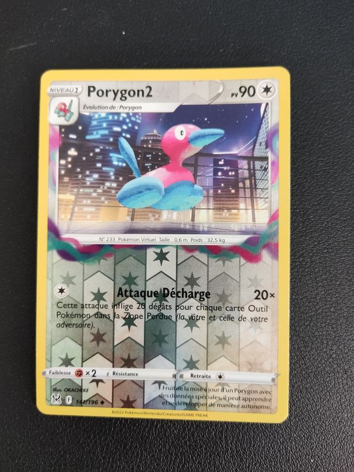 Carte Pokémon Reverse Porygon2