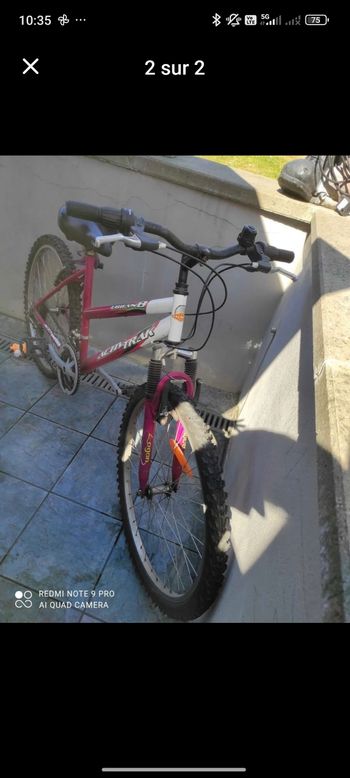 Vélo fille