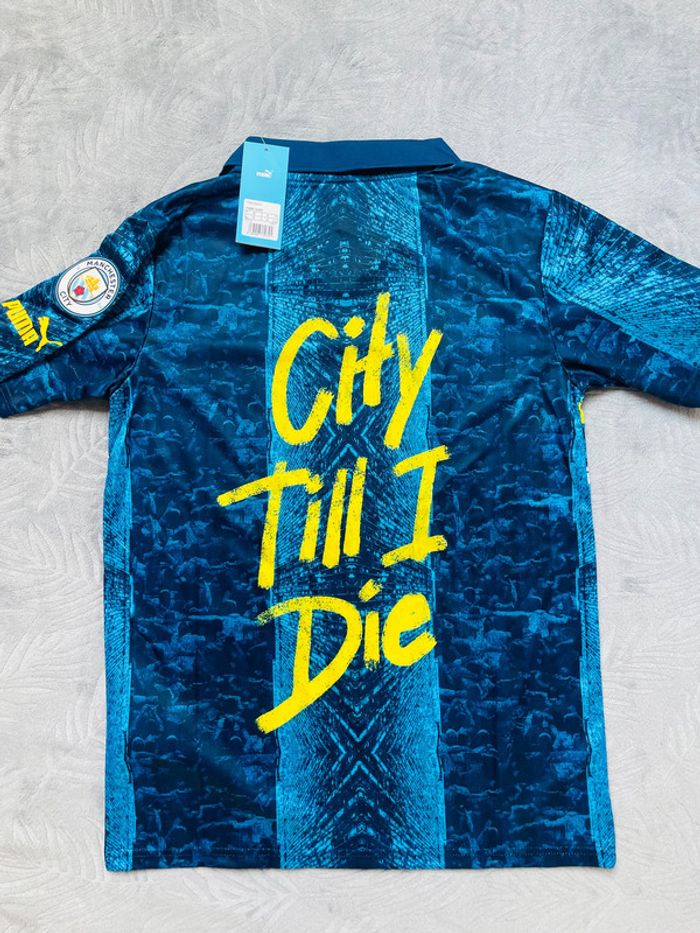 Maillot concept foot Manchester City bleu supporter taille S - photo numéro 7