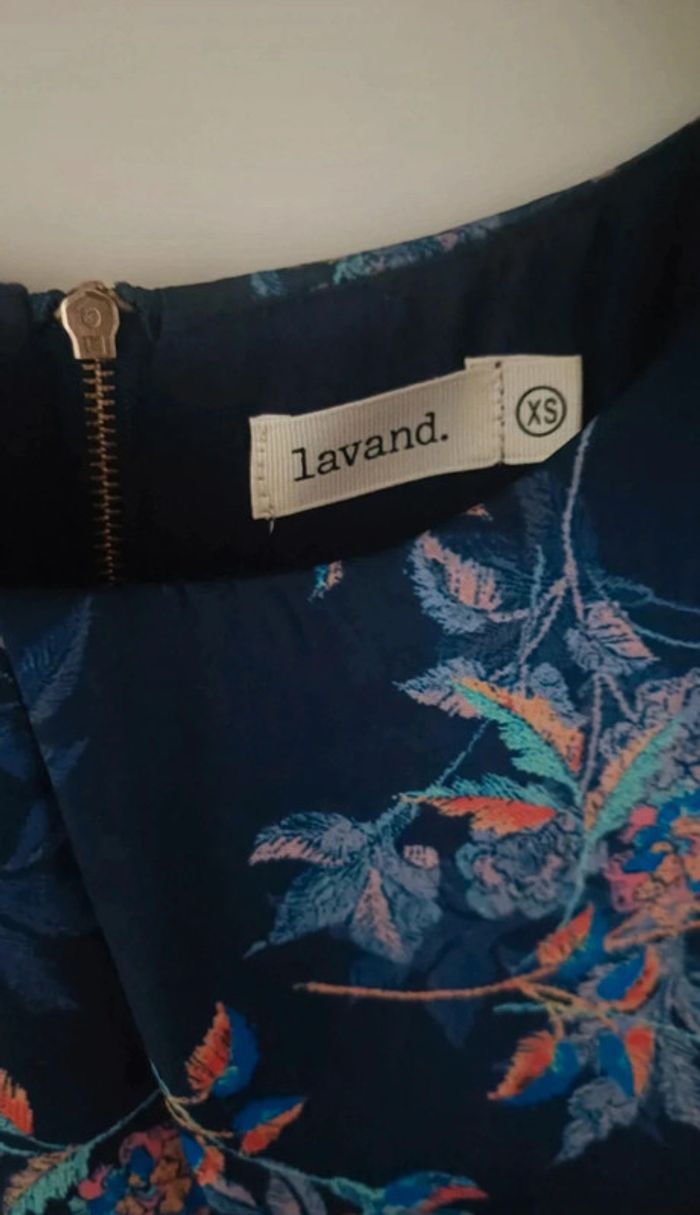 Vestito blu fantasia Lavand - photo numéro 3