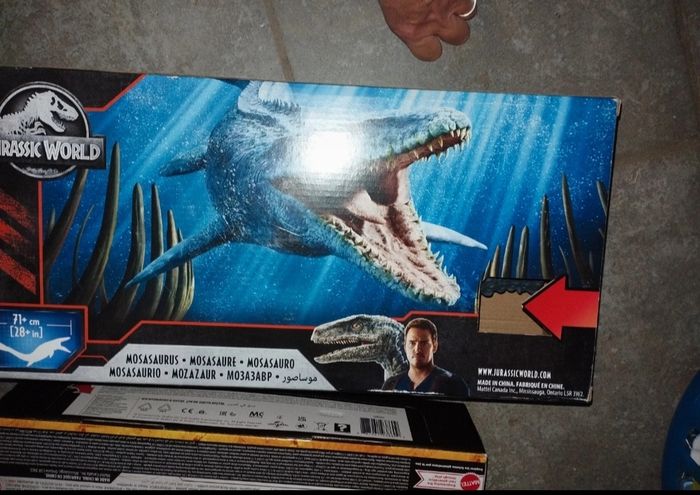 Mosasaure jurassic World neuf