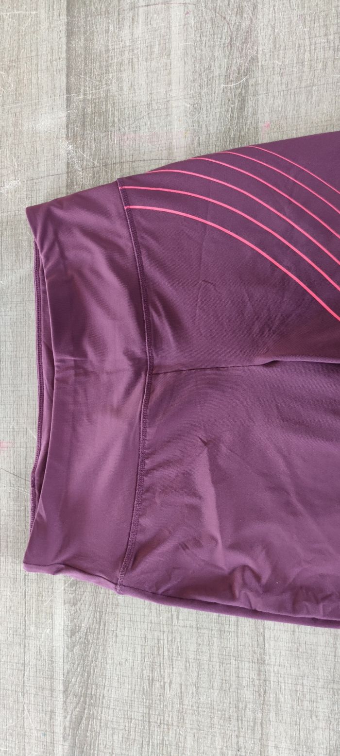 Legging Crivit violet taille L femme - Très bon état - photo numéro 3