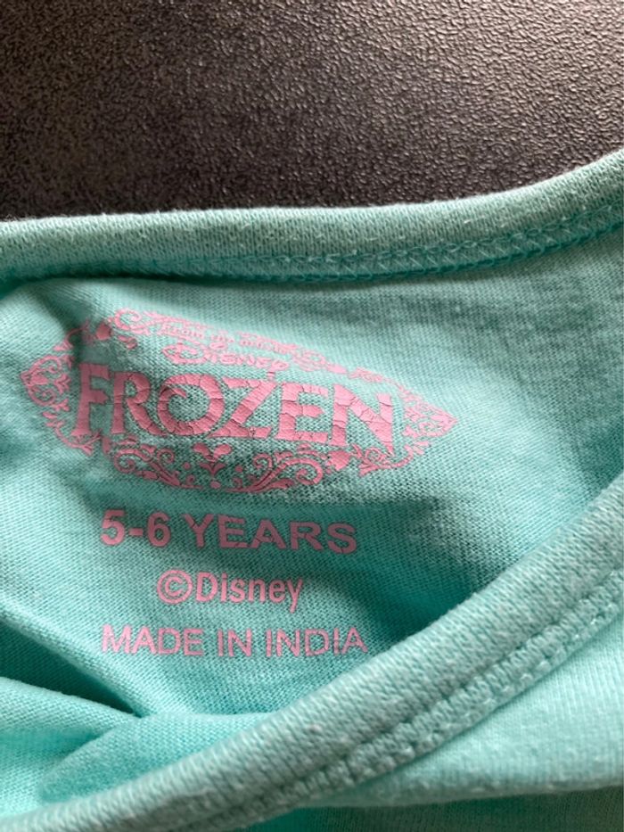 Pyjama reine des neiges vêtement fille 5 / 6 ans - photo numéro 3