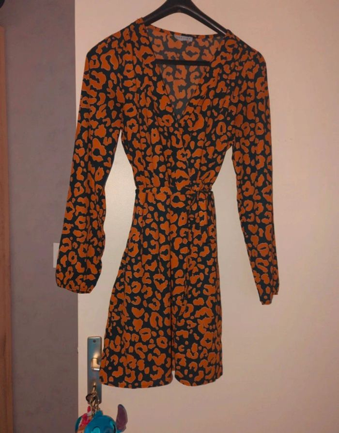 Robe motif léopard loavies taille S